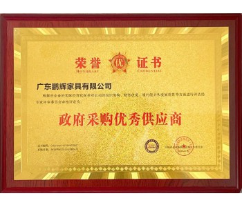 政府采購(gòu)優(yōu)秀供應(yīng)商